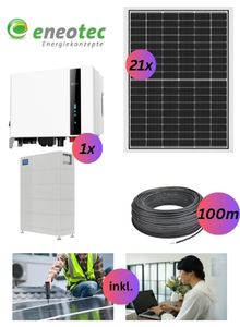 PV-Paket 2+ – Premium+ mit 10,08.kWp ink. Akku u. Montage 